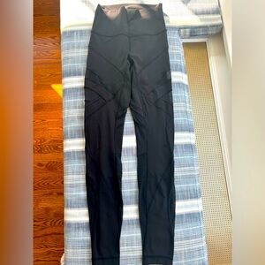 Lululemon Black Detailed Leggings